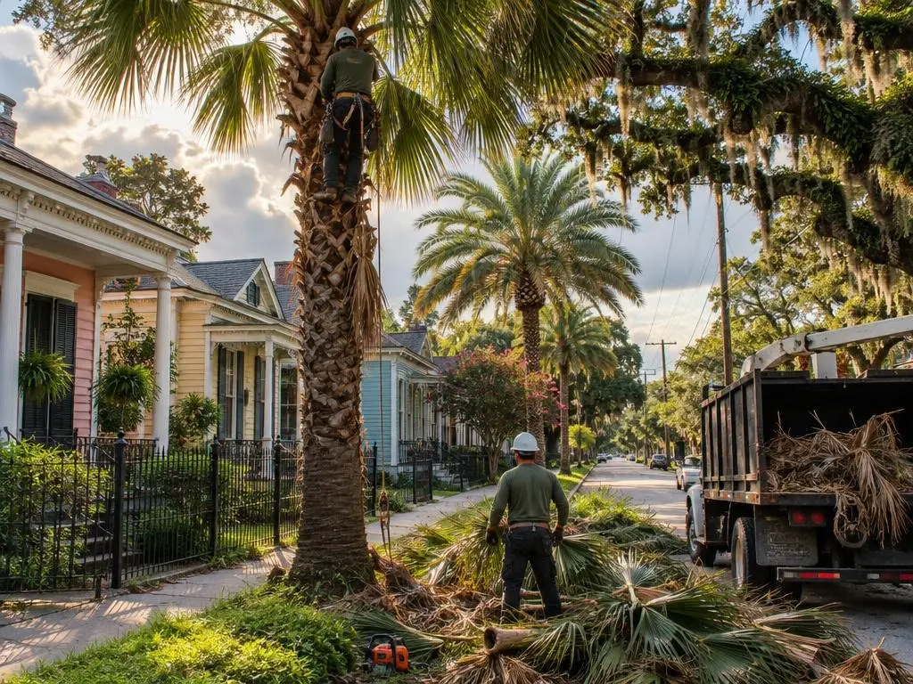 Palm Tree Trimming in New Orleans, LA