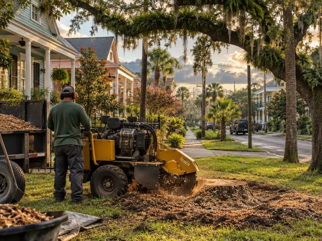 Stump Grinding in New Orleans, LA